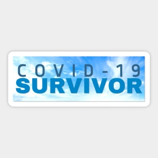 Covid-19 Survivor Sticker